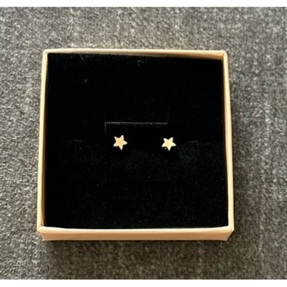 Micro Minimalist Star
Shaped Stud Earrings